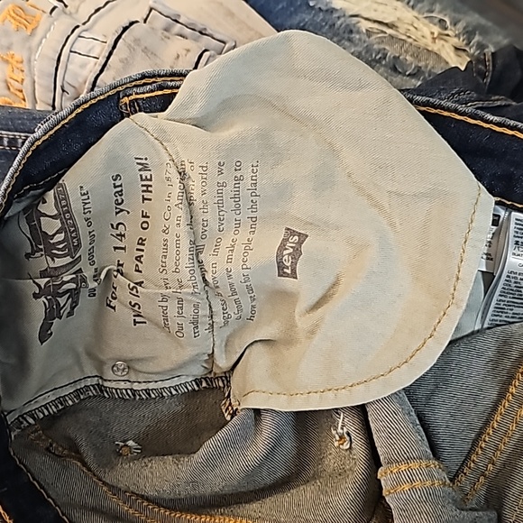 Levi's 512 Skinny Slim Fit Denim Jeans - Picture 7 of 10